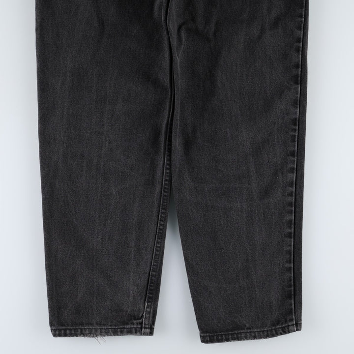 90'S Levi's 560 Loose Fit Tapered Leg Orange Tab Tapered Denim Pants, Men's W30 (approx.), Vintage cotton black type Vintage Second Hand