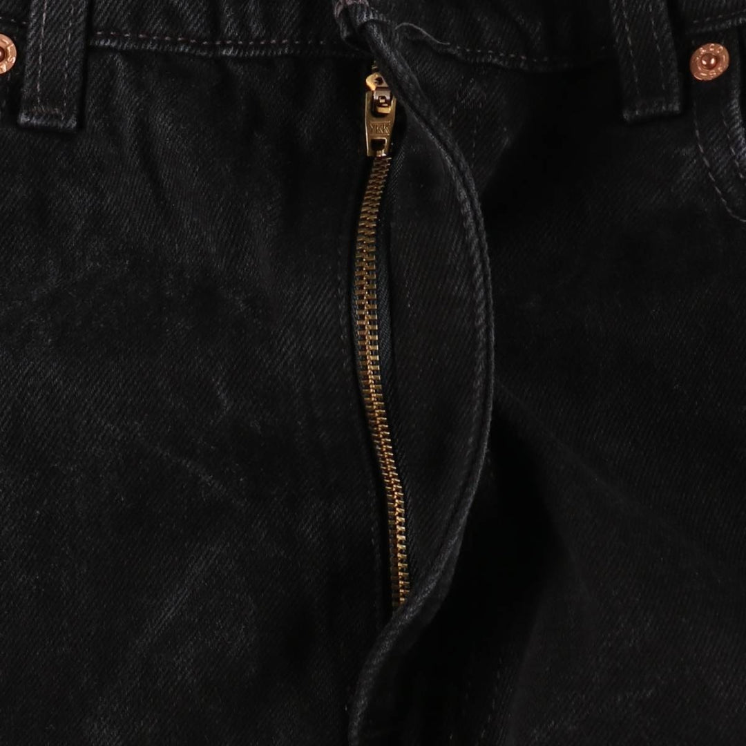 90'S Levi's 550 Relaxed Fit Black Denim Tapered Denim Pants Men's W34 Vintage cotton black type Vintage Second Hand