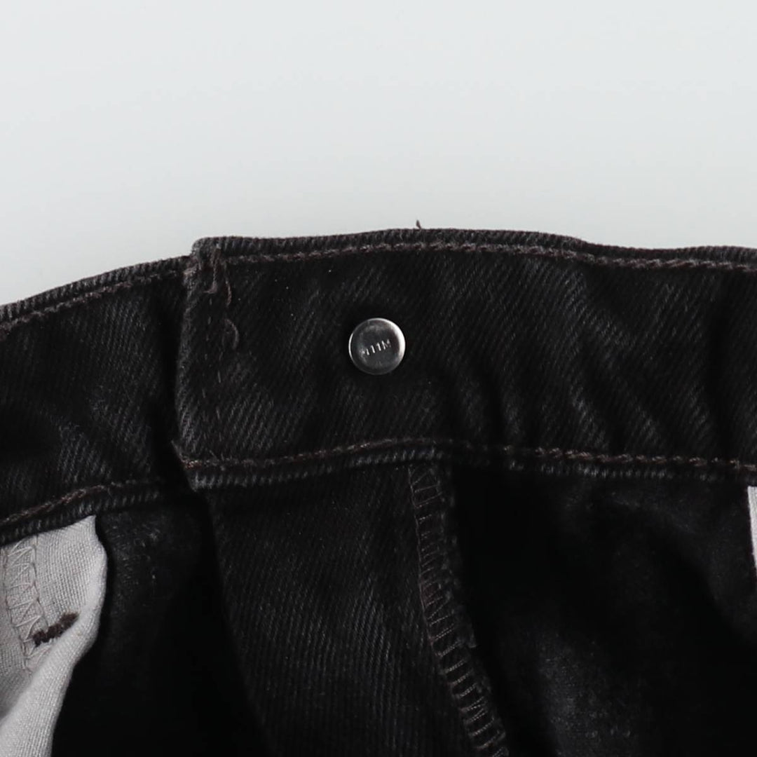90'S Levi's 550 Relaxed Fit Black Denim Tapered Denim Pants Men's W34 Vintage cotton black type Vintage Second Hand
