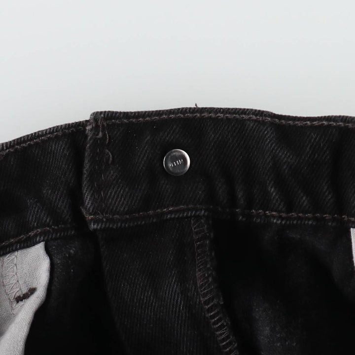 90'S Levi's 550 Relaxed Fit Black Denim Tapered Denim Pants Men's W34 Vintage cotton black type Vintage Second Hand