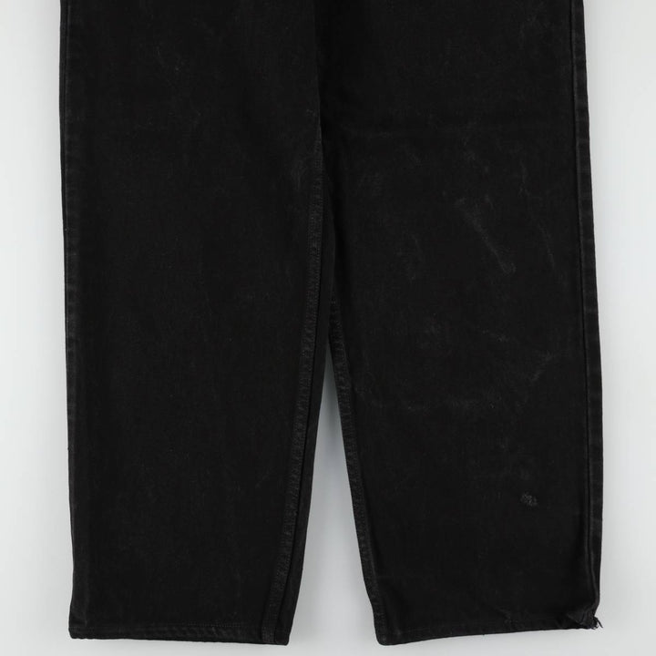 90'S Levi's 550 Relaxed Fit Black Denim Tapered Denim Pants Men's W34 Vintage cotton black type Vintage Second Hand