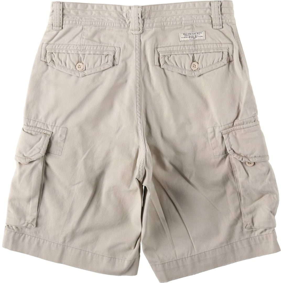 Ralph Lauren POLO RALPH LAUREN cargo shorts short pants men's w32 equivalent cotton Beige type Vintage Second Hand