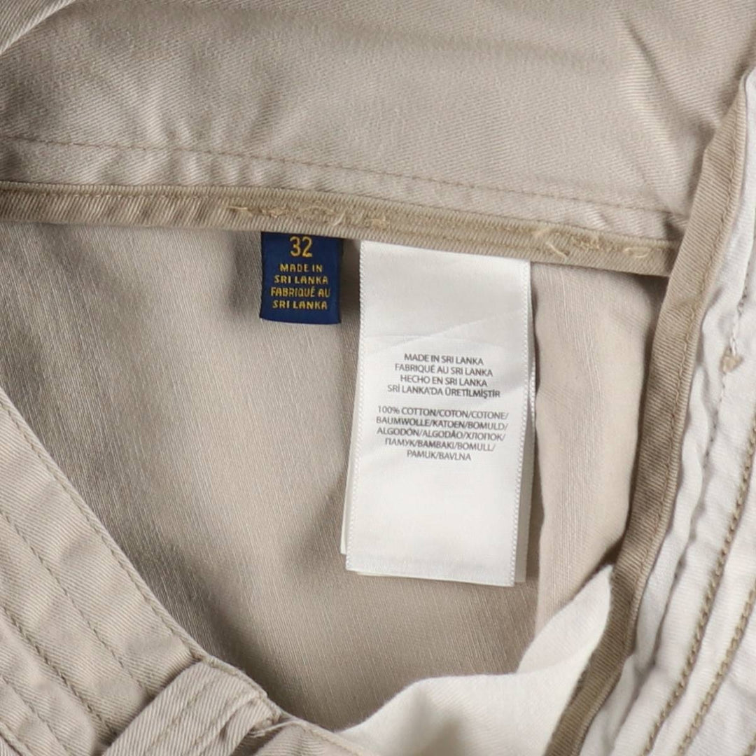 Ralph Lauren POLO RALPH LAUREN cargo shorts short pants men's w32 equivalent cotton Beige type Vintage Second Hand