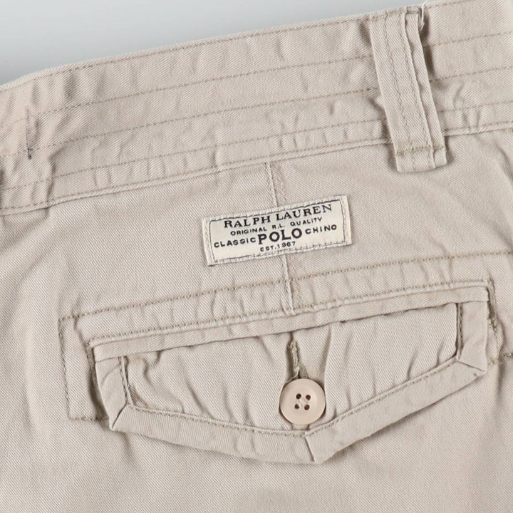 Ralph Lauren POLO RALPH LAUREN cargo shorts short pants men's w32 equivalent cotton Beige type Vintage Second Hand