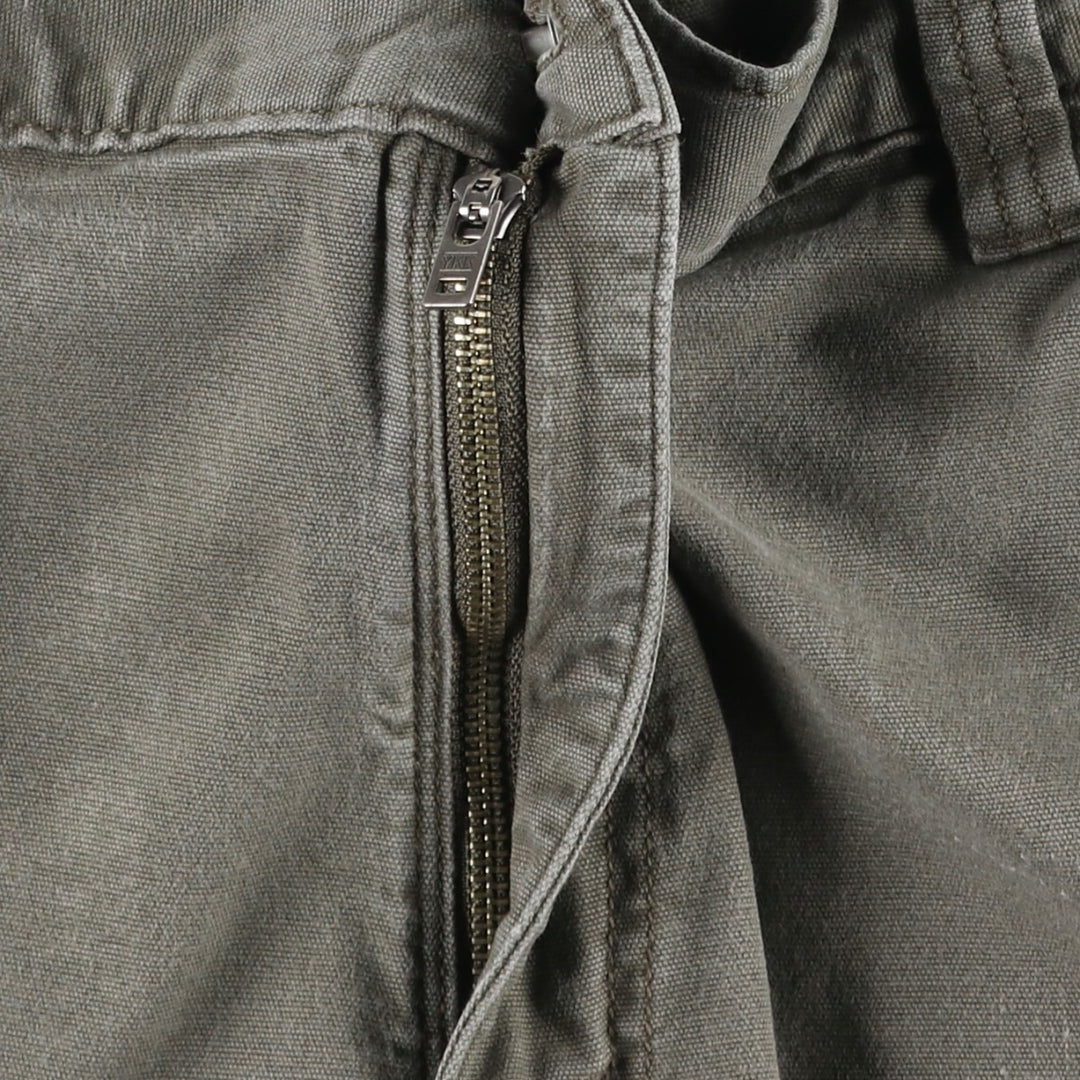 Carhartt Loose Fit Duck Canvas Painter Shorts (Men's W39 equivalent) cotton Khaki type Vintage Second Hand