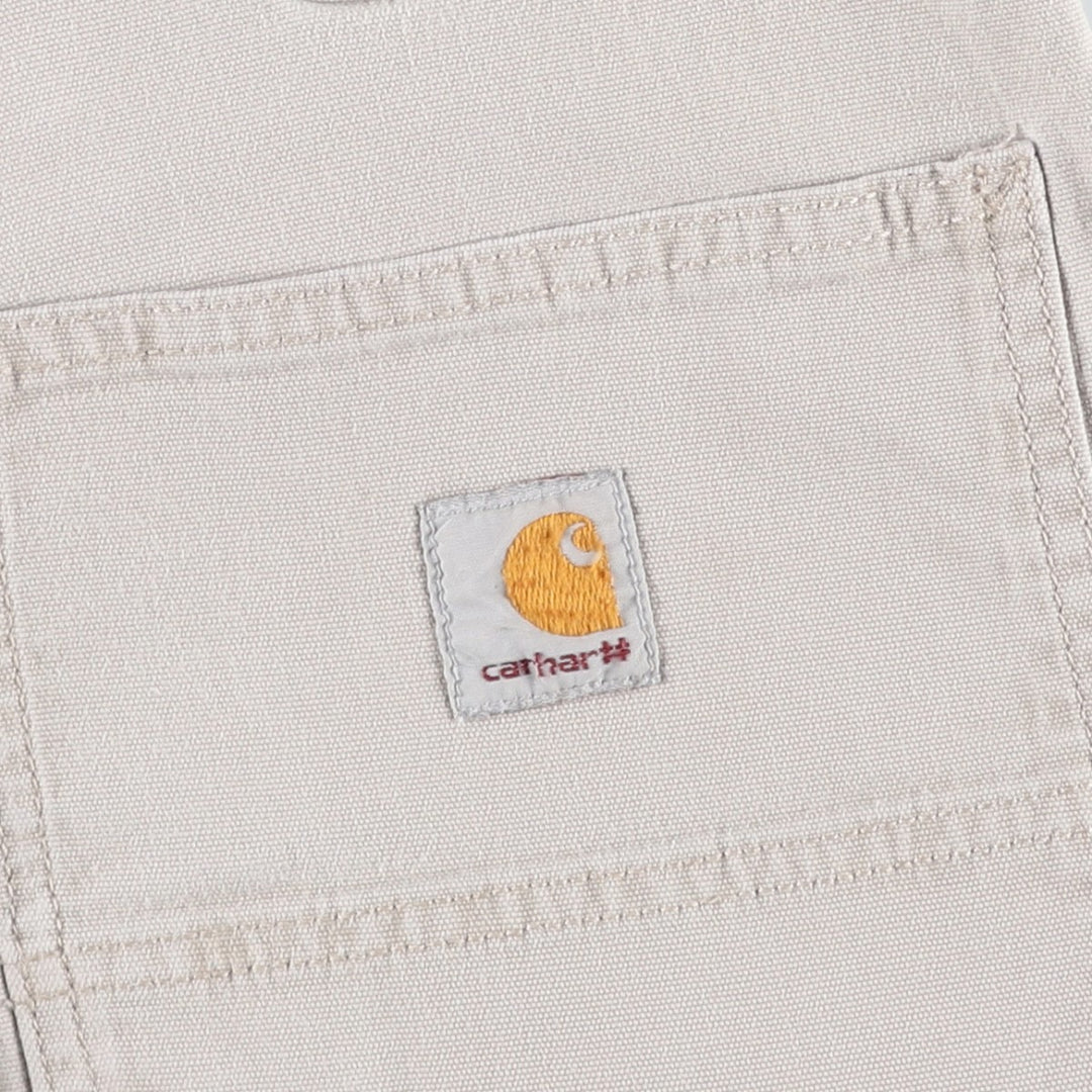 Carhartt Relaxed Fit Duck Work Shorts, Half Pants, Men's, W36 cotton Beige type Vintage Second Hand