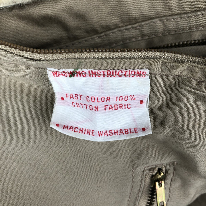 1980'S Expedition Fishing Vest, Men's Size L (approx.), Vintage cotton Beige type Vintage Second Hand