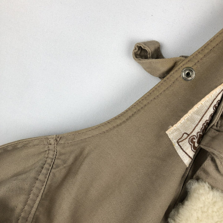 1980'S Expedition Fishing Vest, Men's Size L (approx.), Vintage cotton Beige type Vintage Second Hand