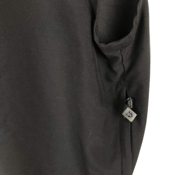 Nike Golf V-Neck Warm-Up Vest, Men's Size L (approx.) polyester black type Vintage Second Hand