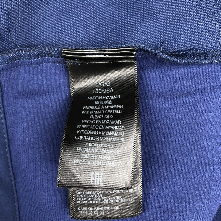 Marmot Advertising Front-Opening Warm-Up Vest, Men's Size L (approx.) polyester Navy blue Vintage Second Hand