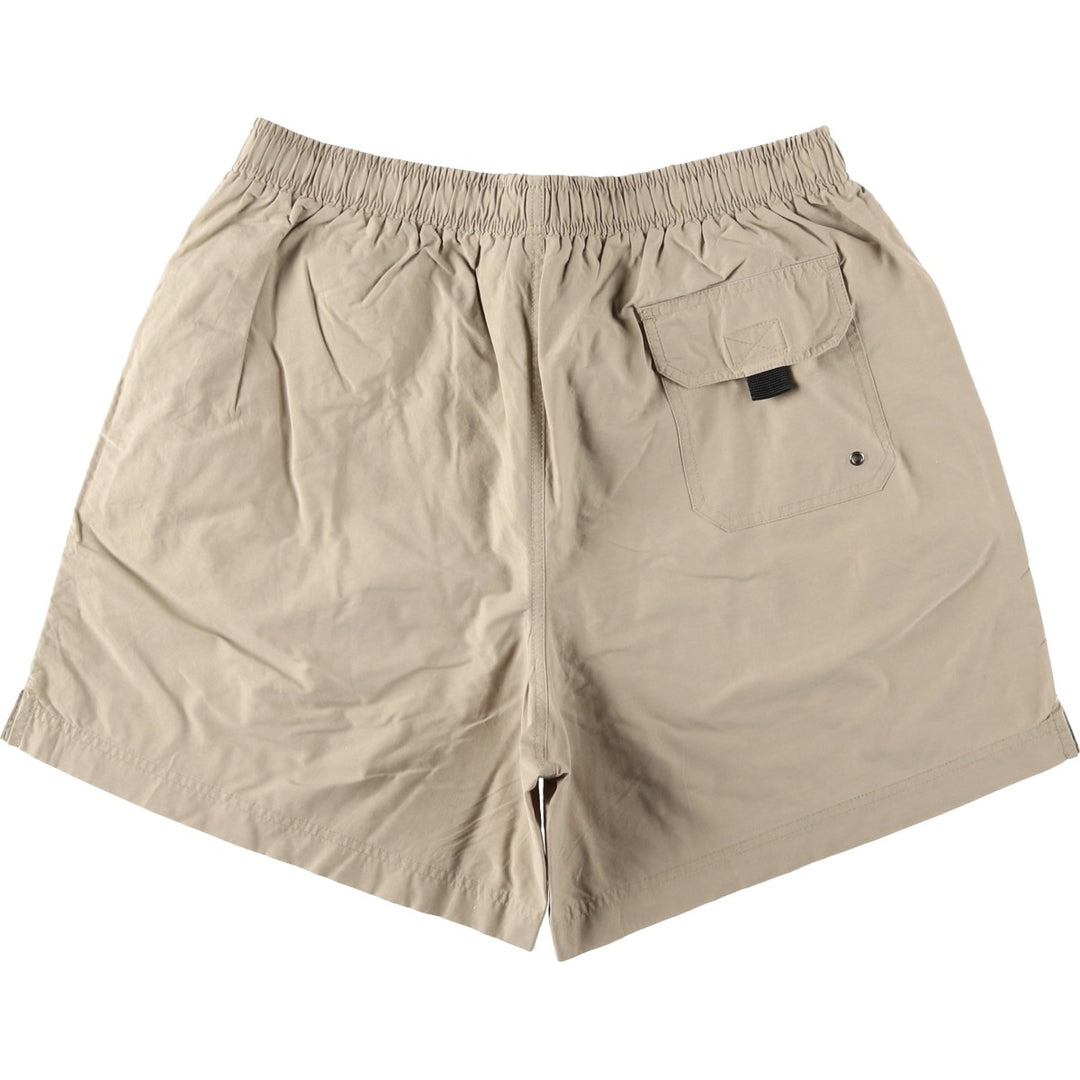 90'S Ralph Lauren POLO SPORT Swim Shorts, Men's Size XL (Equivalent), Vintage cotton Beige type Vintage Second Hand