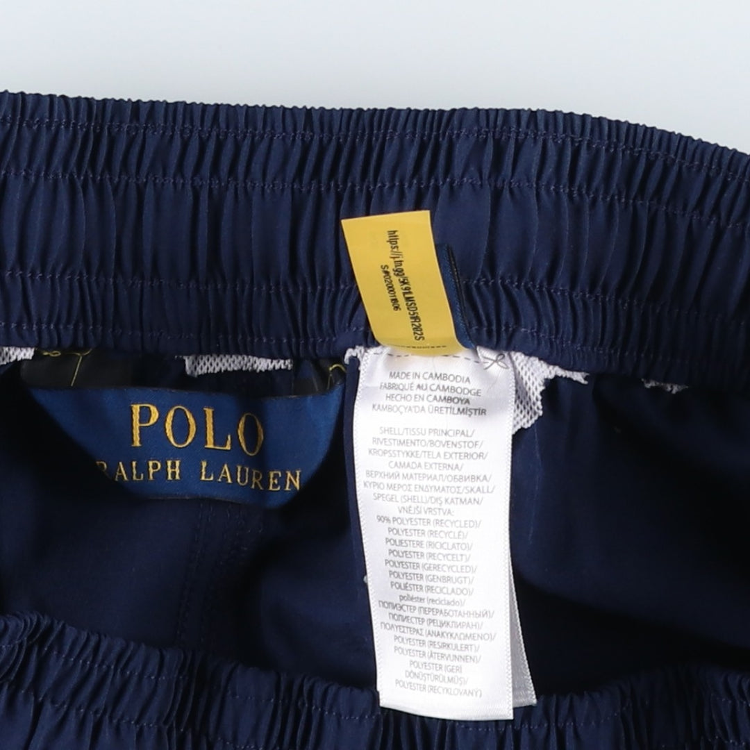 Ralph Lauren POLO RALPH LAUREN Swim Shorts (Men's Size M) polyester navy blue type Vintage Second Hand