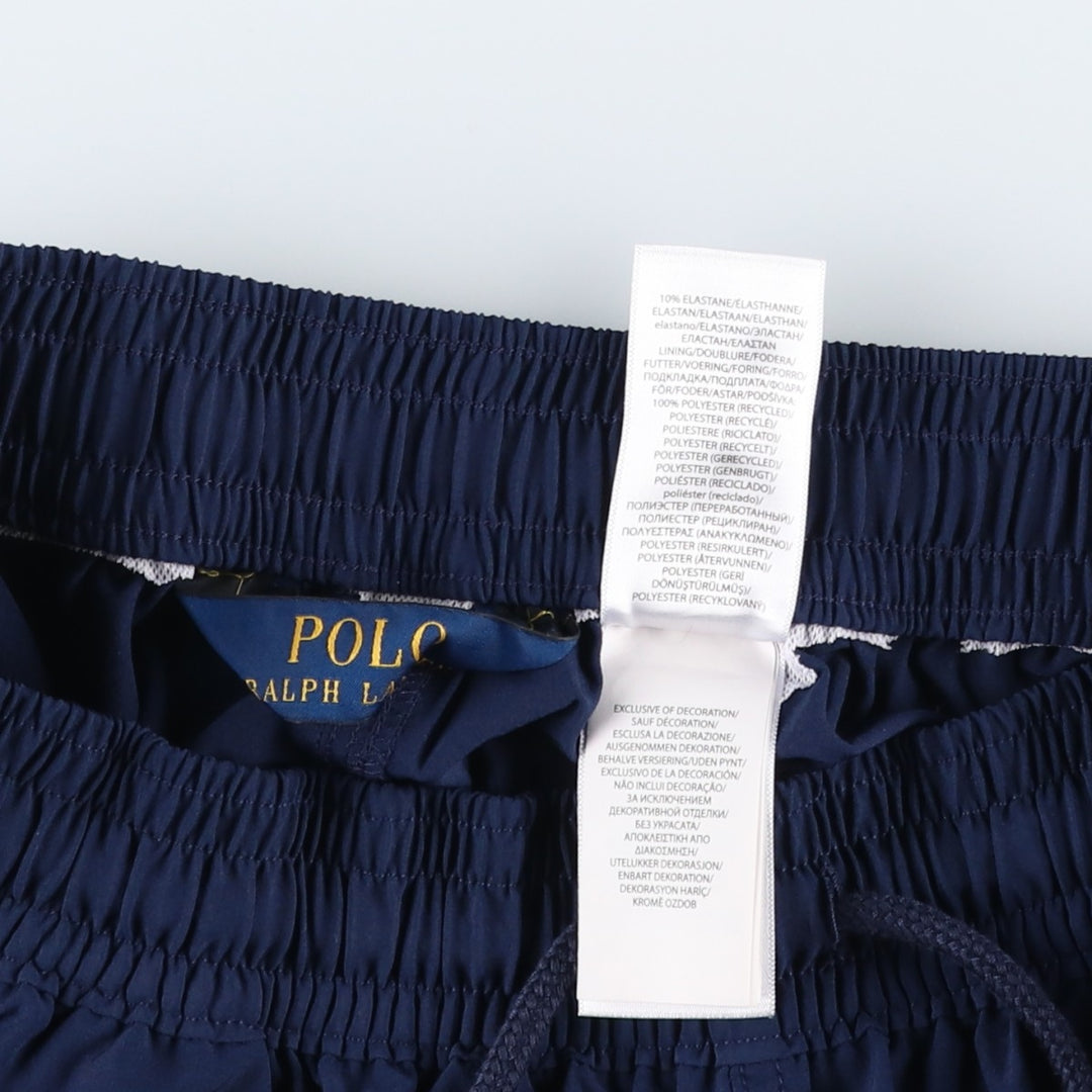 Ralph Lauren POLO RALPH LAUREN Swim Shorts (Men's Size M) polyester navy blue type Vintage Second Hand