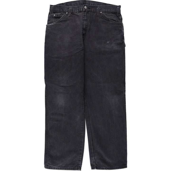 Dickies Duck Painter Pants Men's W35 equivalent cotton black type Vintage Second Hand