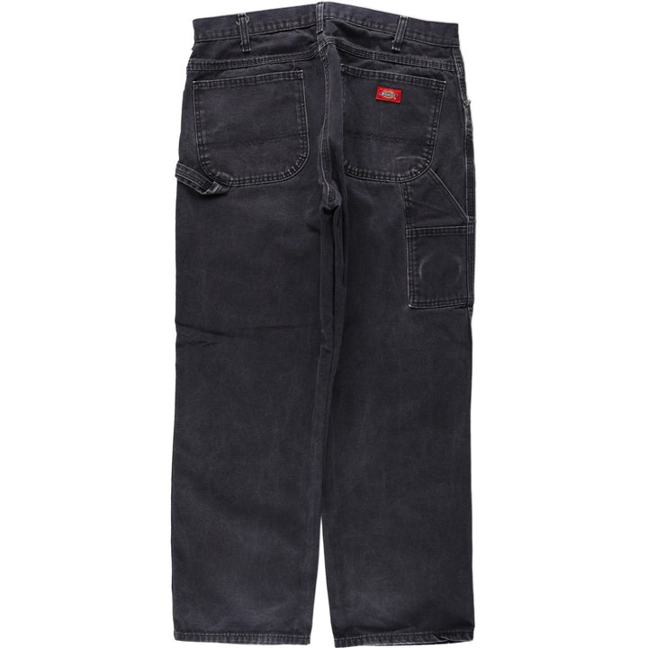Dickies Duck Painter Pants Men's W35 equivalent cotton black type Vintage Second Hand