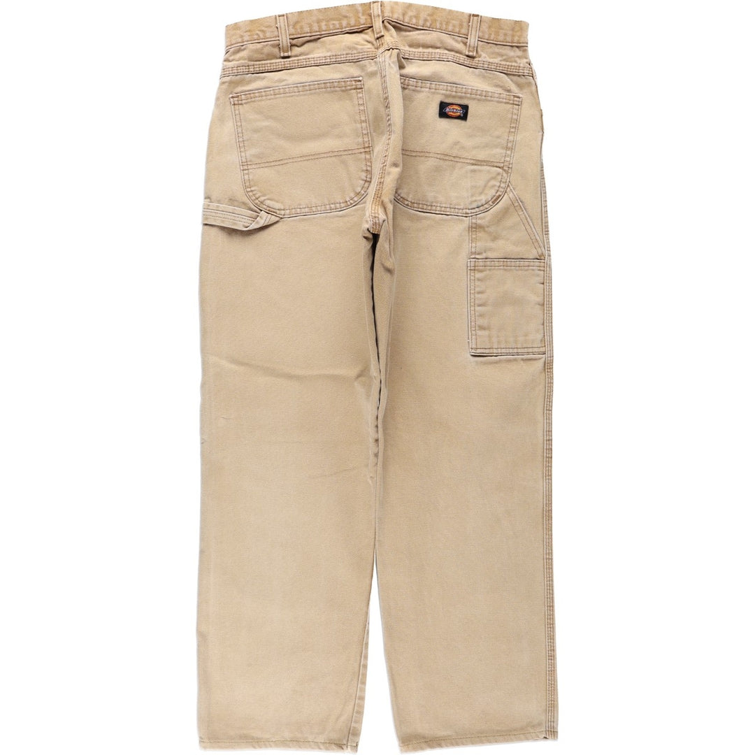 Dickies Duck Painter Pants Men's W34 equivalent cotton Khaki type beige Vintage Second Hand