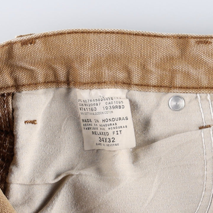 Dickies Duck Painter Pants Men's W34 equivalent cotton Khaki type beige Vintage Second Hand