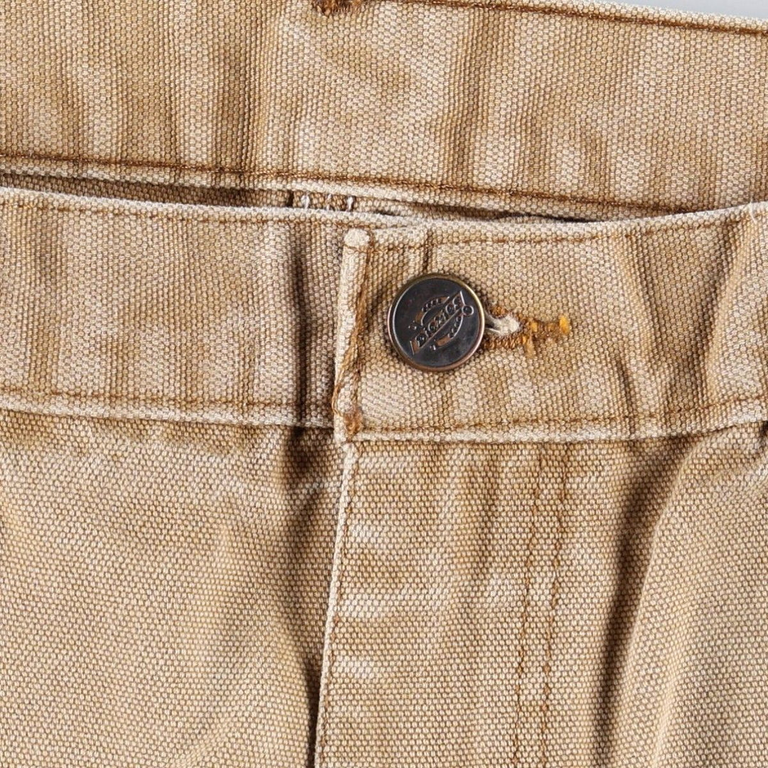 Dickies Duck Painter Pants Men's W34 equivalent cotton Khaki type beige Vintage Second Hand