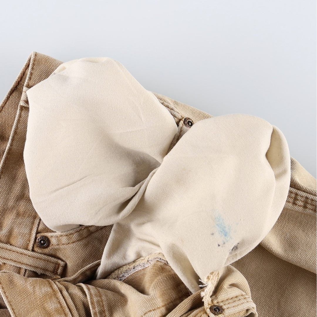 Dickies Duck Painter Pants Men's W34 equivalent cotton Khaki type beige Vintage Second Hand