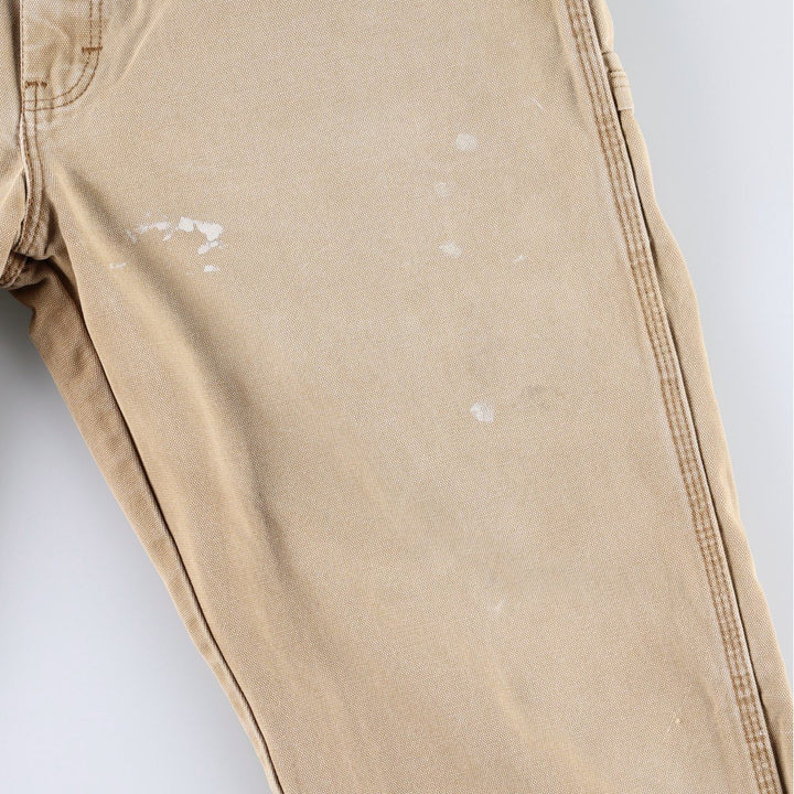 Dickies Duck Painter Pants Men's W34 equivalent cotton Khaki type beige Vintage Second Hand