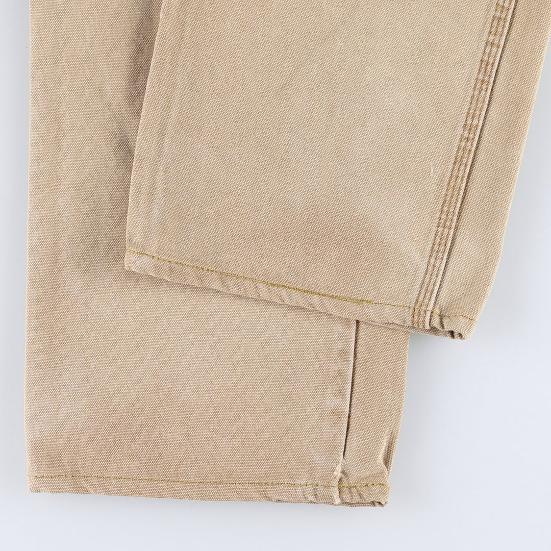 Dickies Duck Painter Pants Men's W34 equivalent cotton Khaki type beige Vintage Second Hand