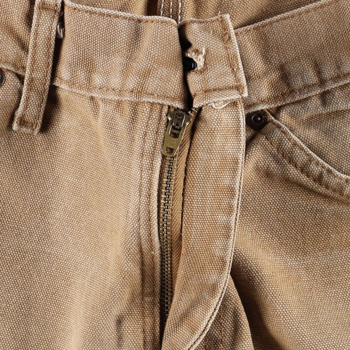 Dickies Duck Painter Pants Men's W33 equivalent cotton Khaki type beige Vintage Second Hand