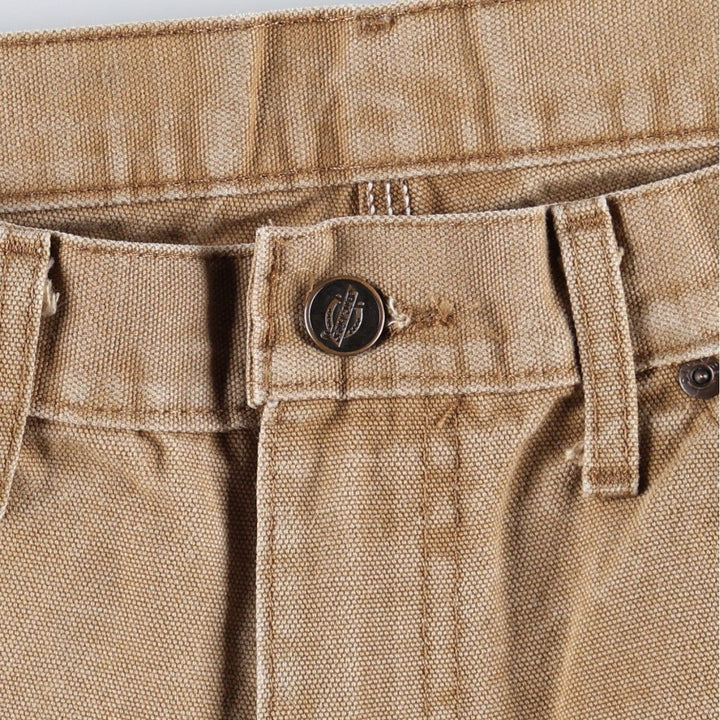 Dickies Duck Painter Pants Men's W33 equivalent cotton Khaki type beige Vintage Second Hand