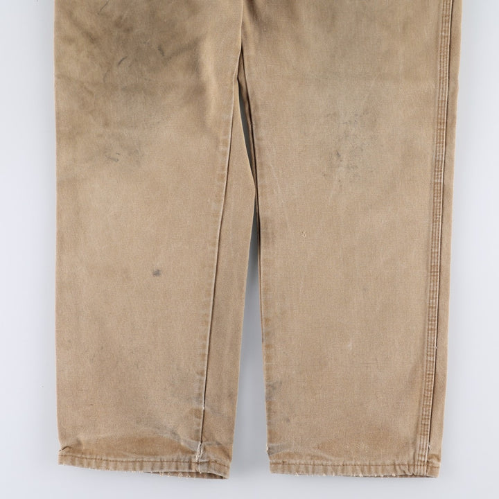 Dickies Duck Painter Pants Men's W33 equivalent cotton Khaki type beige Vintage Second Hand