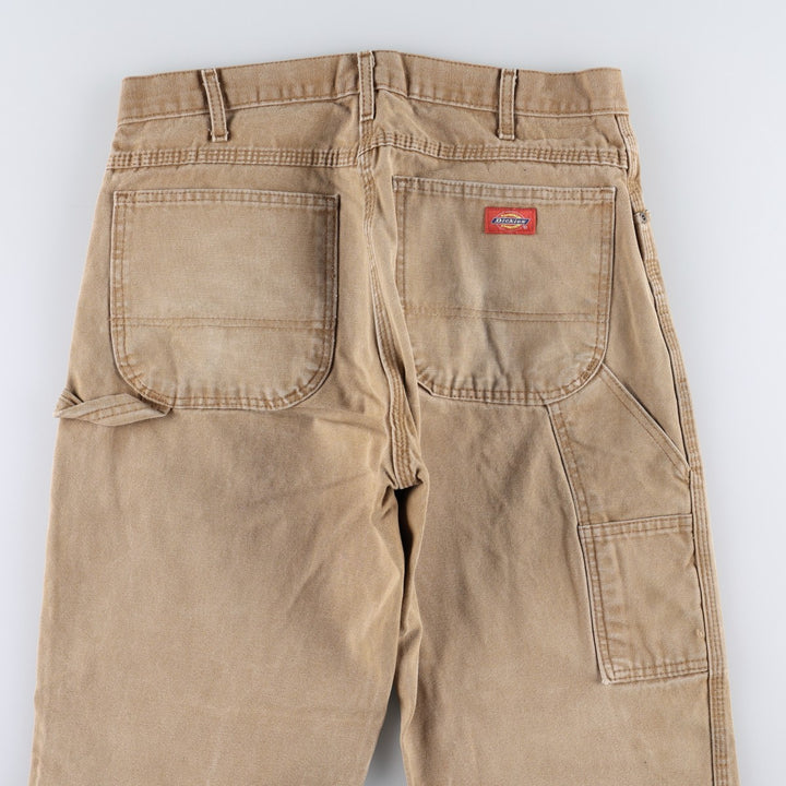 Dickies Duck Painter Pants Men's W33 equivalent cotton Khaki type beige Vintage Second Hand