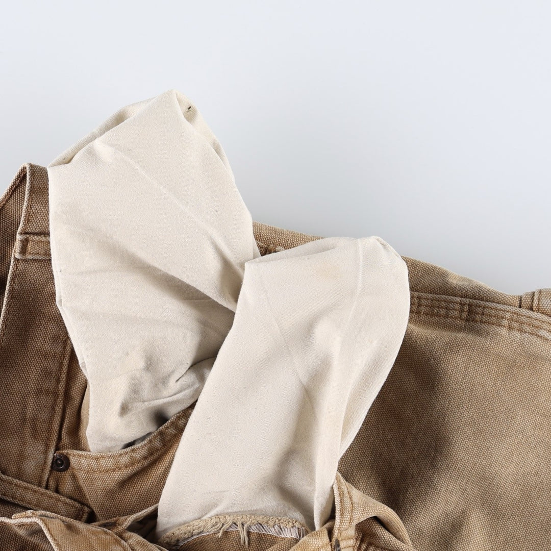 Dickies Duck Painter Pants Men's W33 equivalent cotton Khaki type beige Vintage Second Hand