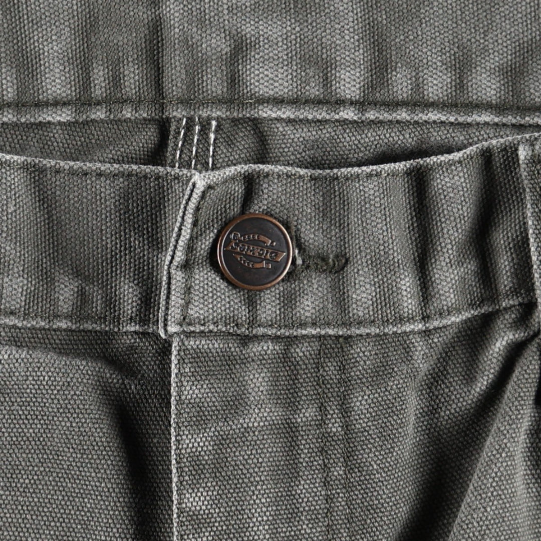 Dickies Relaxed Fit Duck Painter Pants Men's W34 equivalent cotton Khaki type Vintage Second Hand