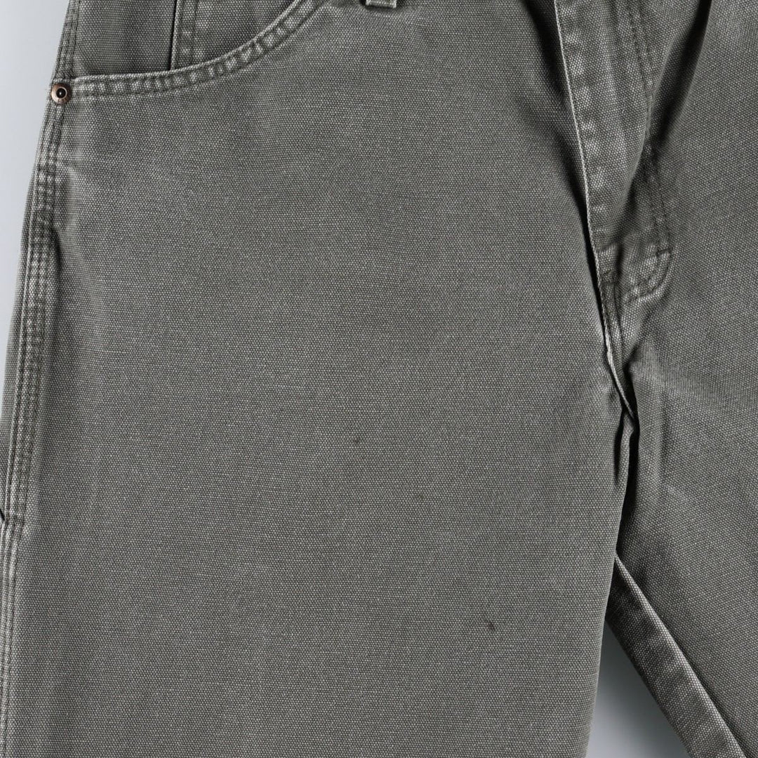 Dickies Relaxed Fit Duck Painter Pants Men's W34 equivalent cotton Khaki type Vintage Second Hand