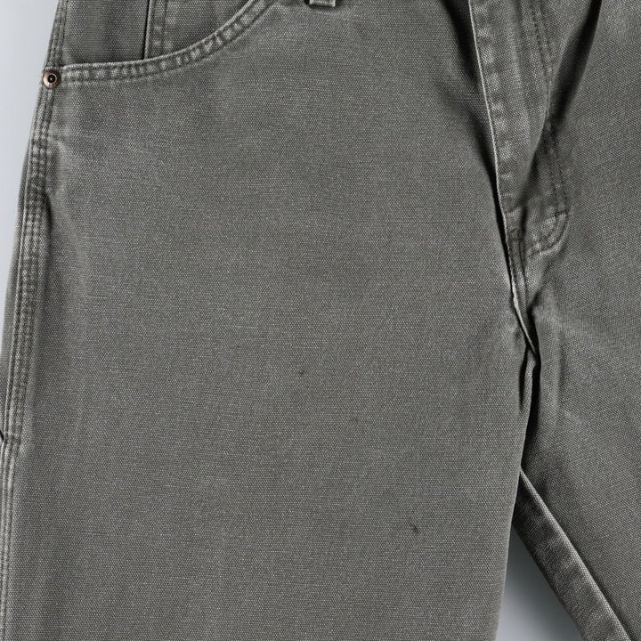 Dickies Relaxed Fit Duck Painter Pants Men's W34 equivalent cotton Khaki type Vintage Second Hand
