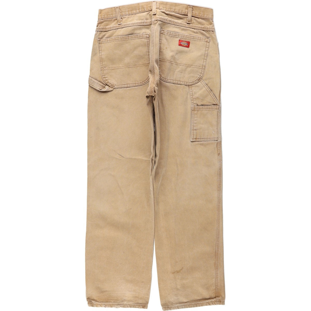Dickies Duck Painter Pants Men's W33 equivalent cotton Khaki type beige Vintage Second Hand