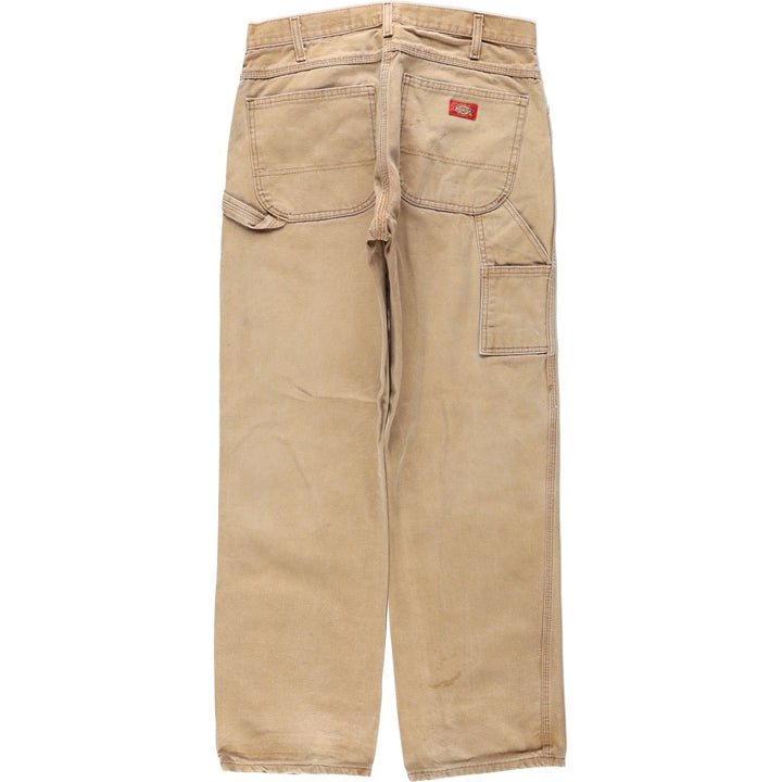 Dickies Duck Painter Pants Men's W33 equivalent cotton Khaki type beige Vintage Second Hand