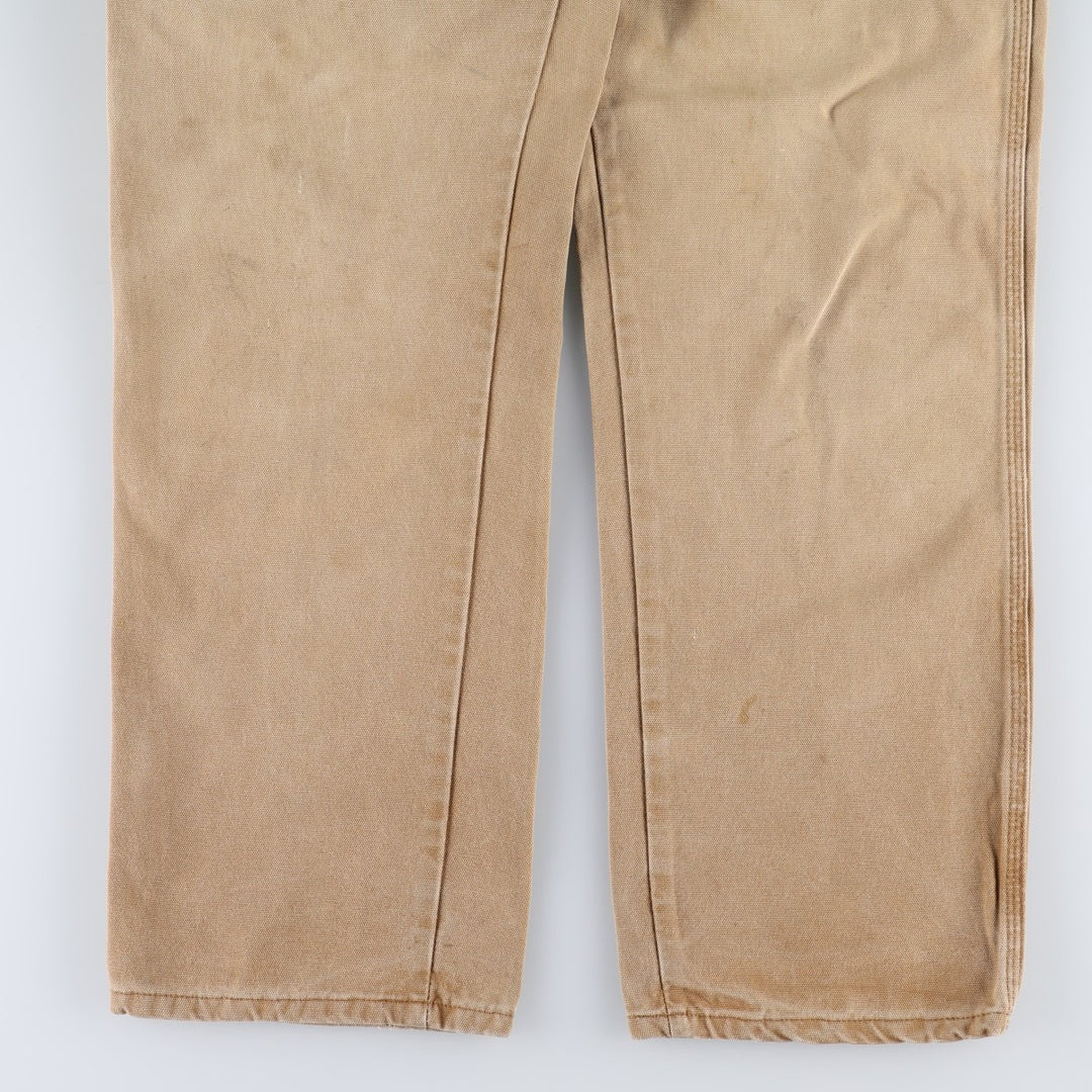 Dickies Duck Painter Pants Men's W33 equivalent cotton Khaki type beige Vintage Second Hand
