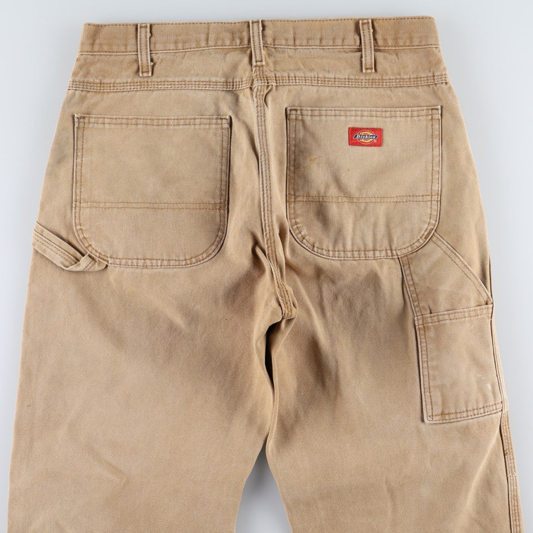 Dickies Duck Painter Pants Men's W33 equivalent cotton Khaki type beige Vintage Second Hand