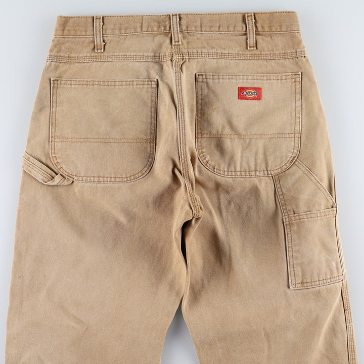 Dickies Duck Painter Pants Men's W33 equivalent cotton Khaki type beige Vintage Second Hand