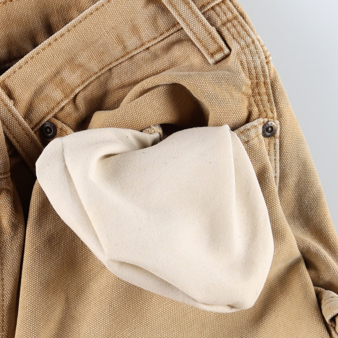 Dickies Duck Painter Pants Men's W33 equivalent cotton Khaki type beige Vintage Second Hand