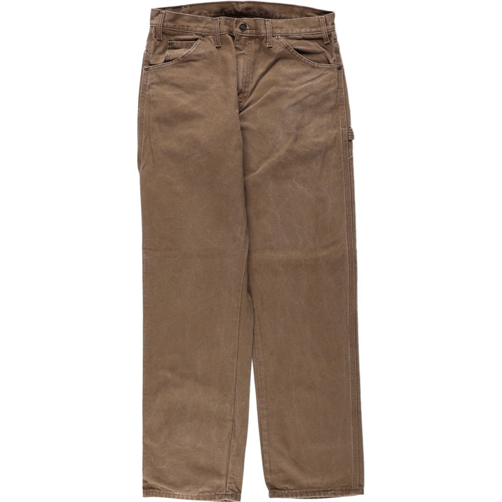 Dickies Duck Painter Pants Men's W34 equivalent cotton brown type Vintage Second Hand
