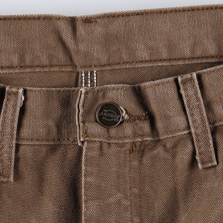 Dickies Duck Painter Pants Men's W34 equivalent cotton brown type Vintage Second Hand