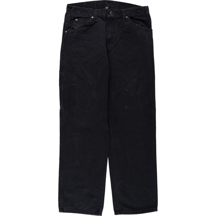 Dickies Duck Painter Pants Men's W33 equivalent cotton black type Vintage Second Hand