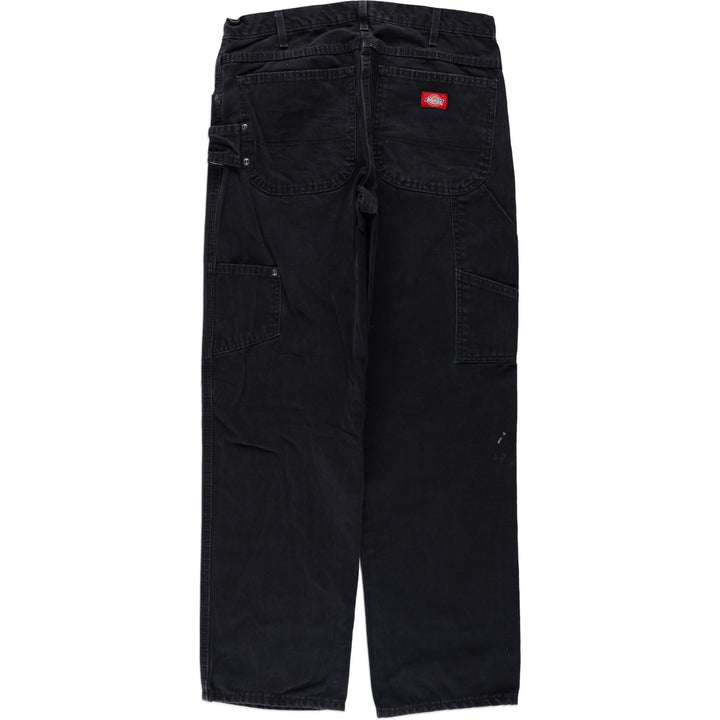 Dickies Duck Painter Pants Men's W33 equivalent cotton black type Vintage Second Hand