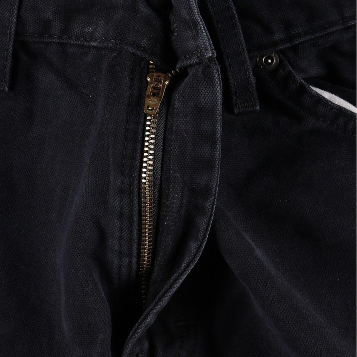 Dickies Duck Painter Pants Men's W33 equivalent cotton black type Vintage Second Hand