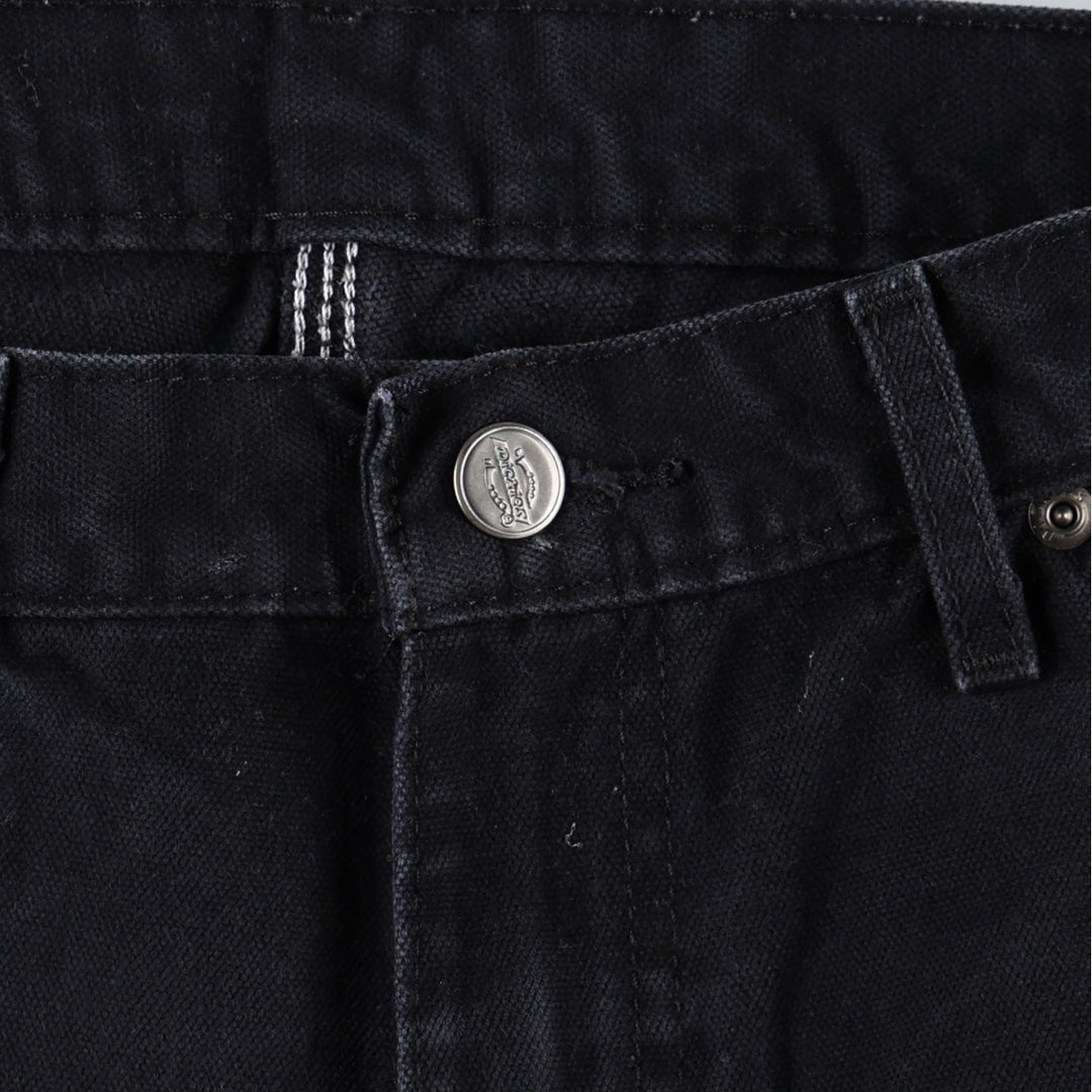 Dickies Duck Painter Pants Men's W33 equivalent cotton black type Vintage Second Hand