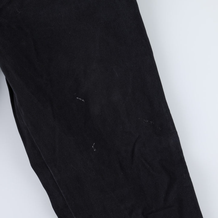 Dickies Duck Painter Pants Men's W33 equivalent cotton black type Vintage Second Hand