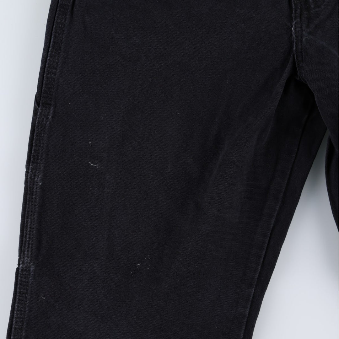 Dickies Duck Painter Pants Men's W33 equivalent cotton black type Vintage Second Hand