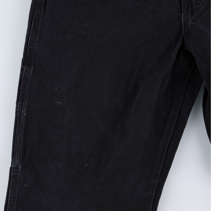 Dickies Duck Painter Pants Men's W33 equivalent cotton black type Vintage Second Hand