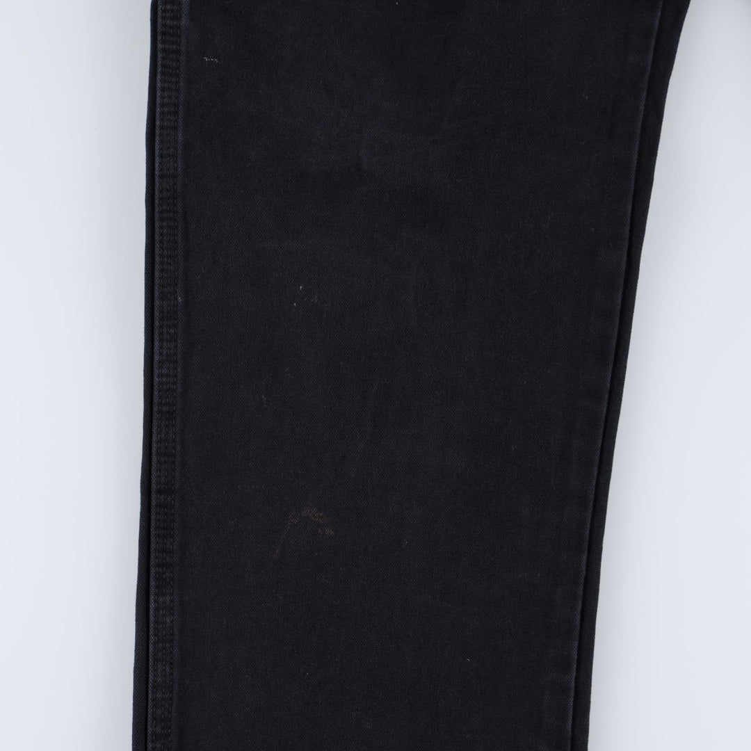Dickies Duck Painter Pants Men's W33 equivalent cotton black type Vintage Second Hand