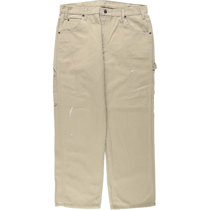 Dickies Duck Painter Pants Men's W37 cotton Beige type Vintage Second Hand